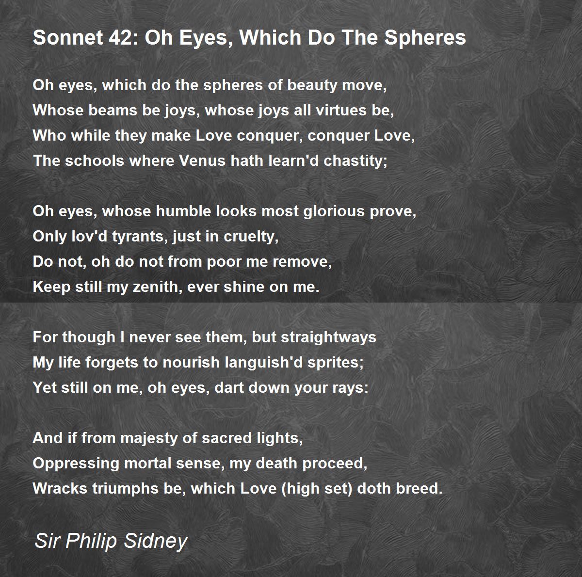 sonnet 42