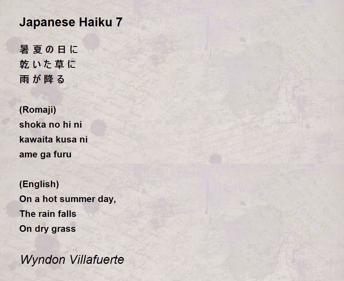 How To Write A Haiku And 14 Famous Examples For 58 OFF
