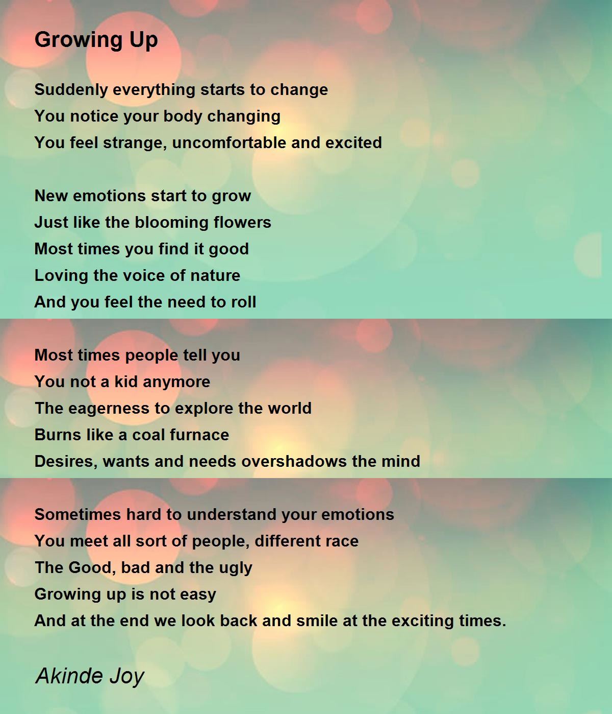 Poems About Your Child Growing Up | Sitedoct.org