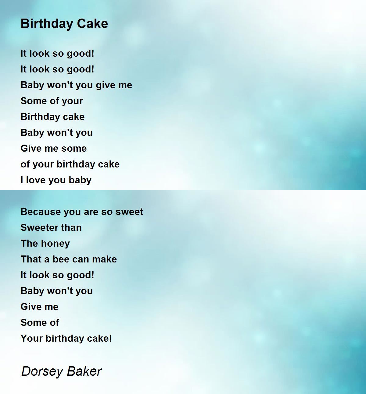 Birthday Love Poems | Love poems, Birthday poems, Birthday love