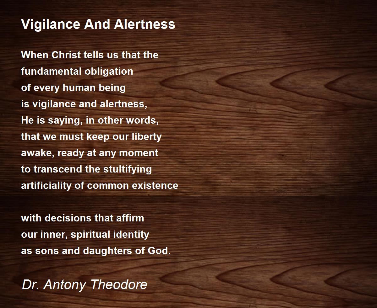 Vigilance and Alertness