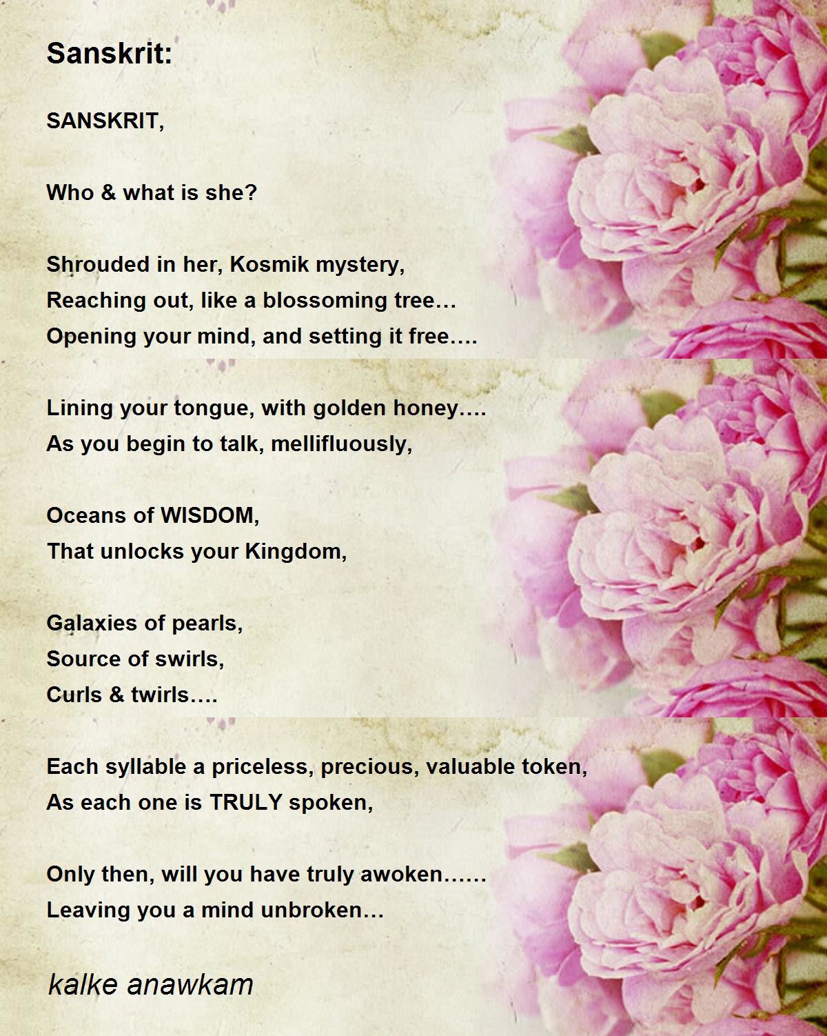 Sanskrit Synonym For Healthy