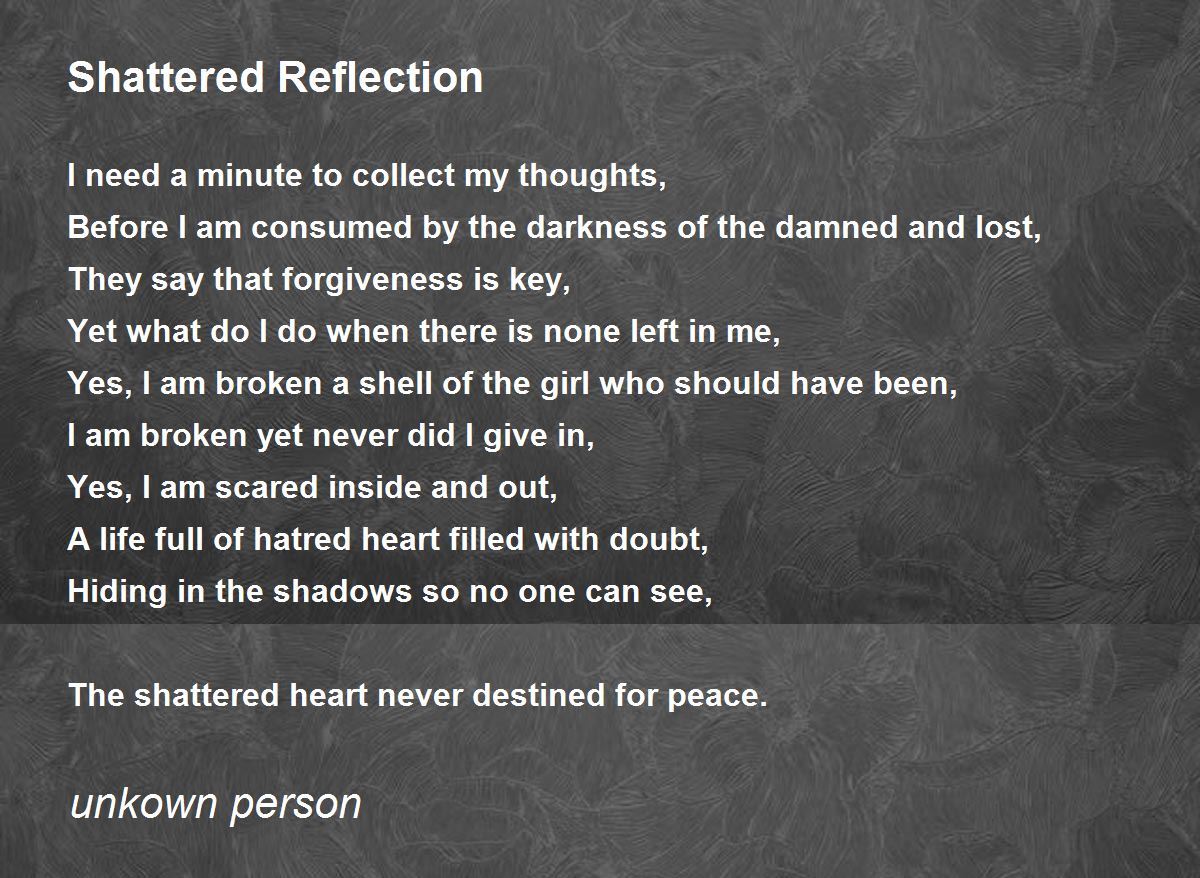 shattered reflection