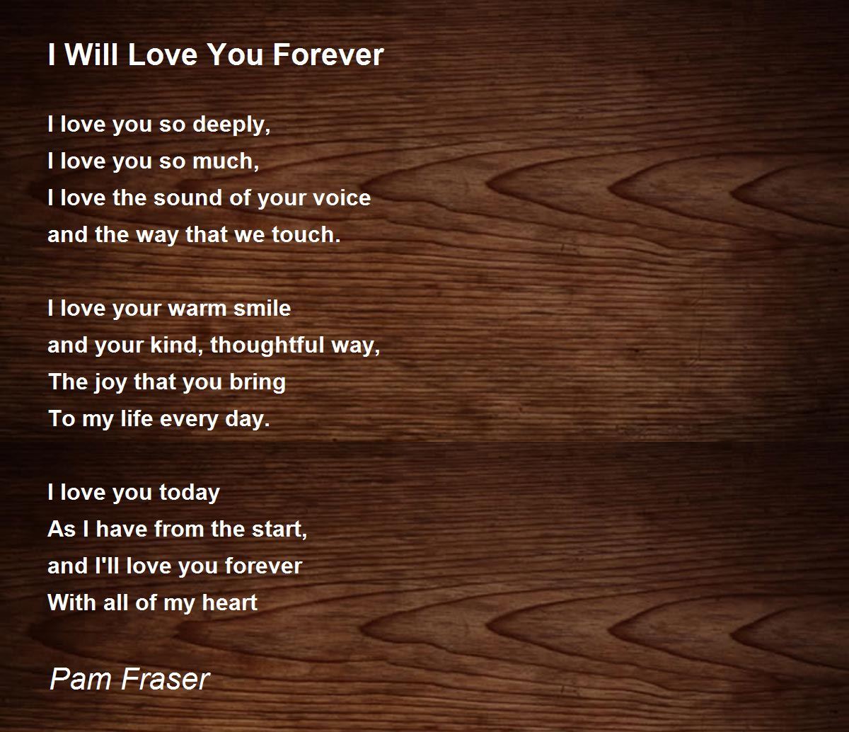 love forever poems