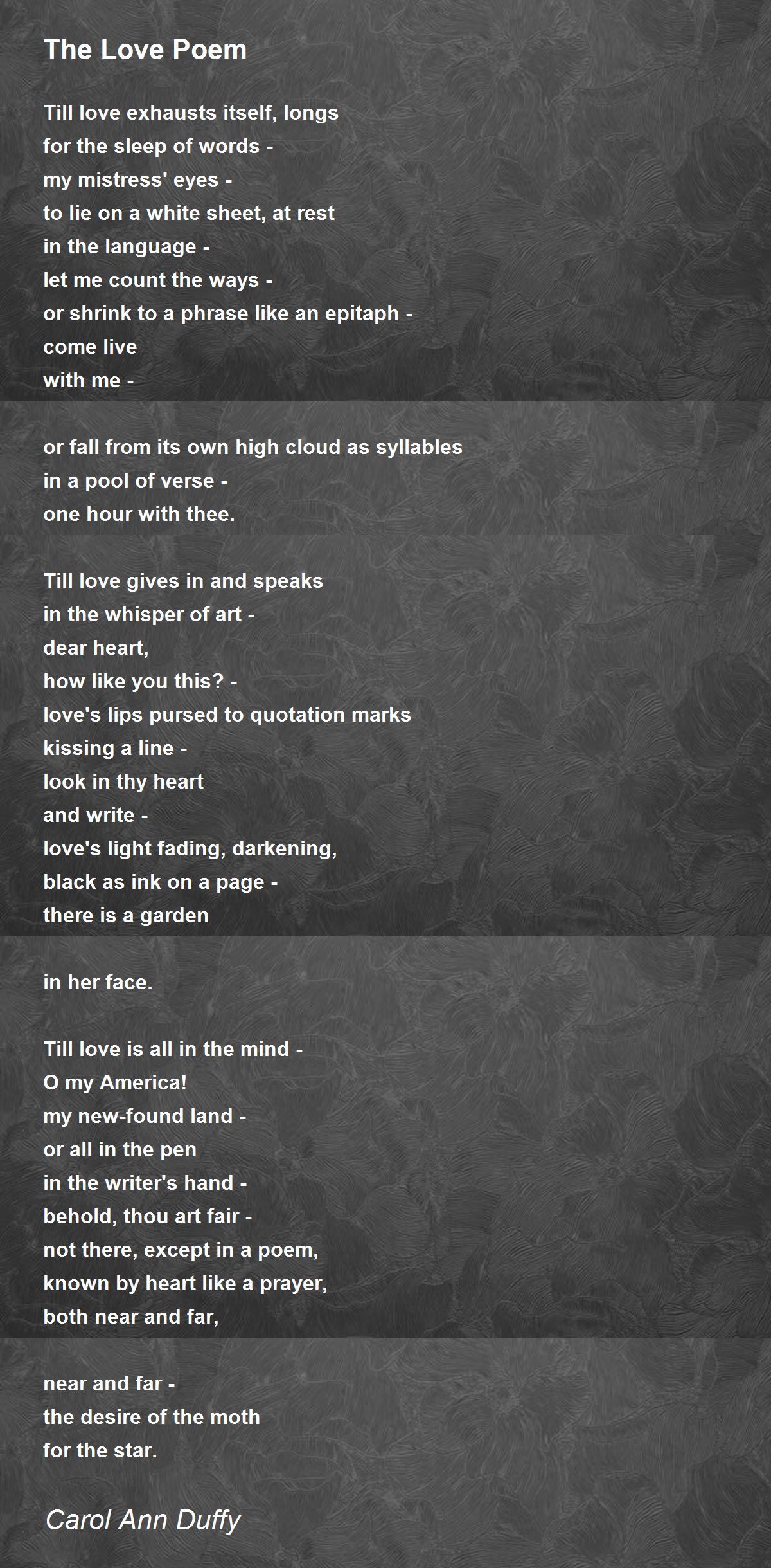 Carol Ann Duffy List Of Poems Pdf Infoupdate Carol Ann Duffy List Of Poems Pdf Infoupdate