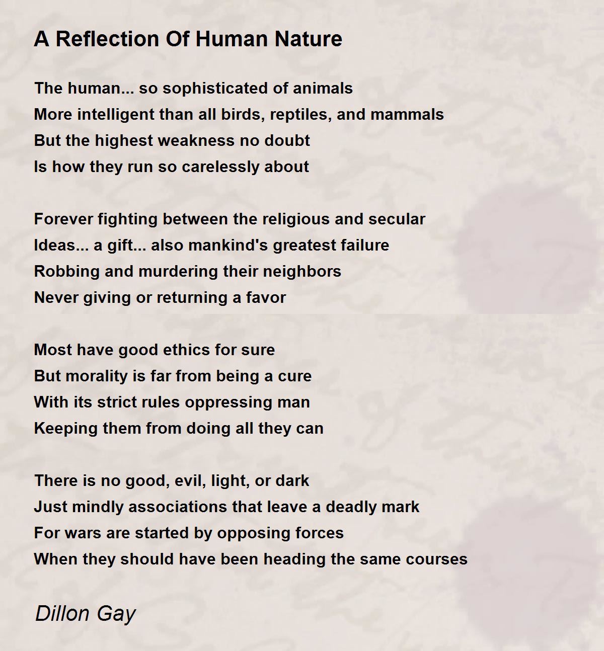 nature poem ideas