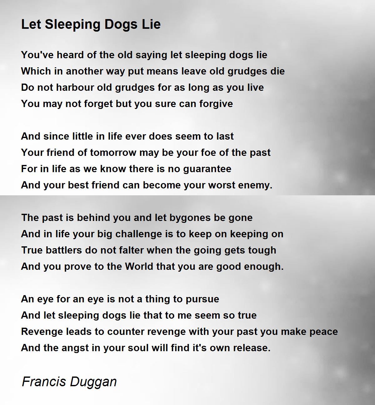Let Sleeping Dogs Die Lyrics by Mission Uk