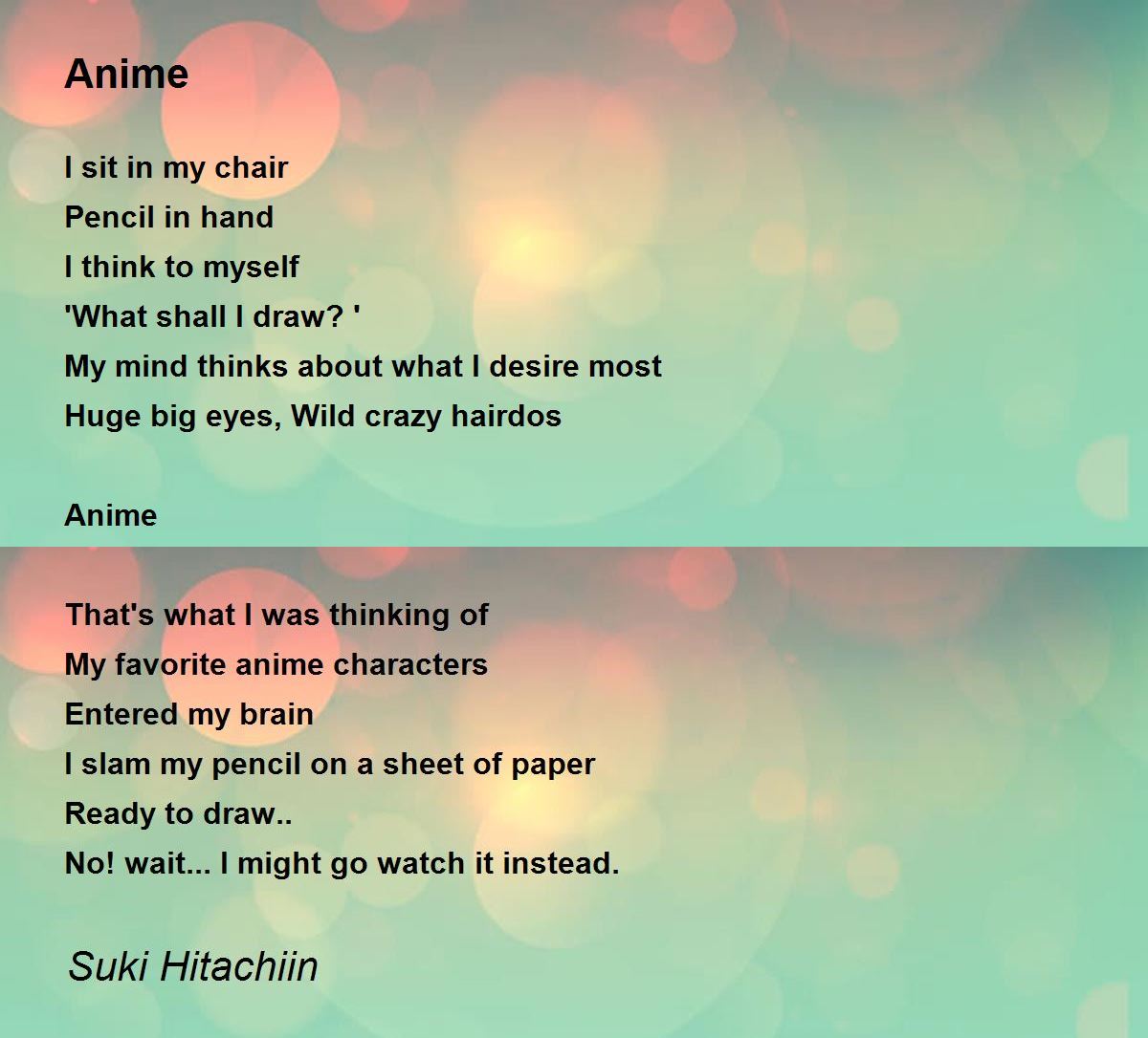 Anime Poems. ~Come Into My Dreams~ - YouTube