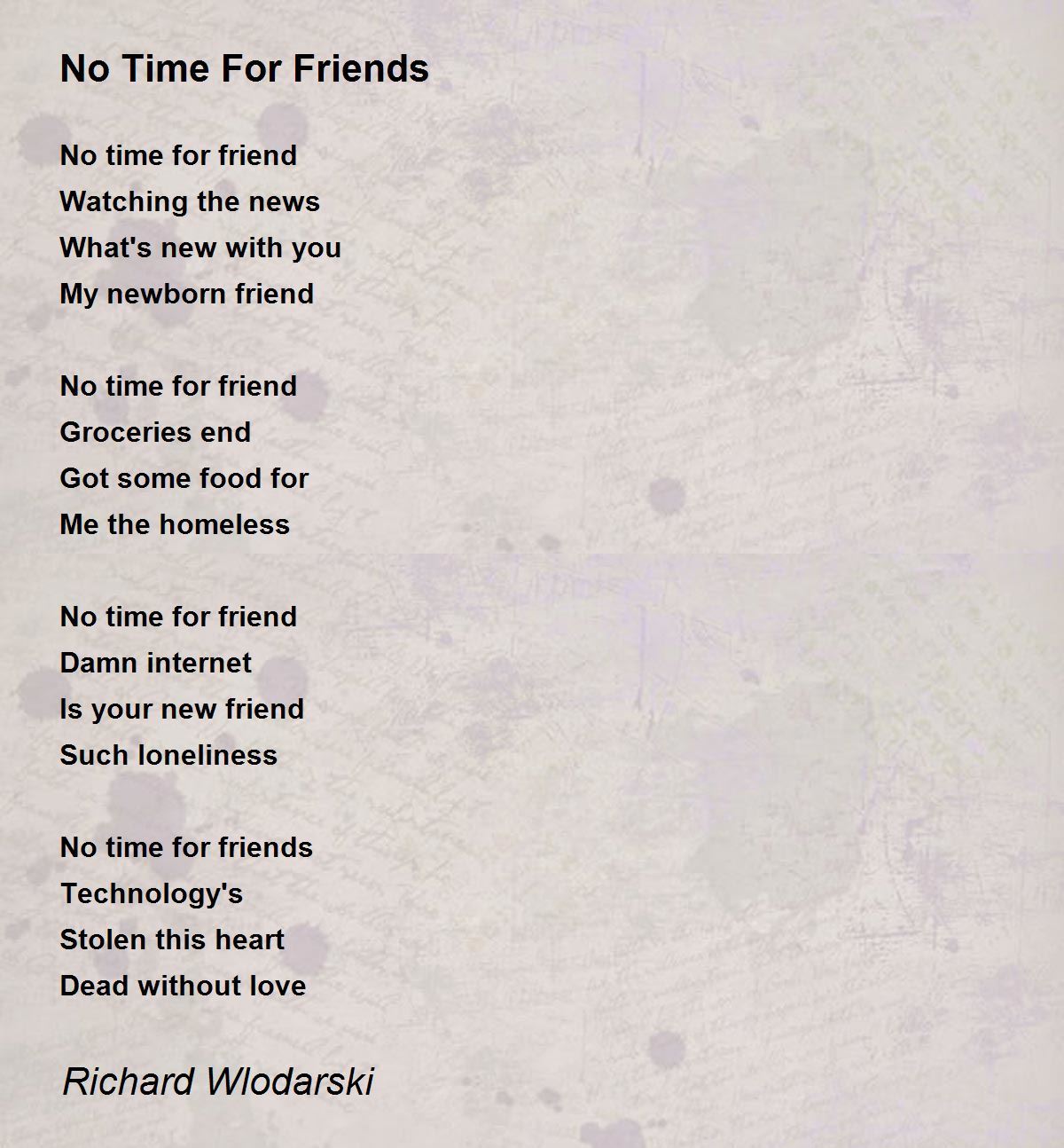 My Internet Friend - My Internet Friend Poem by