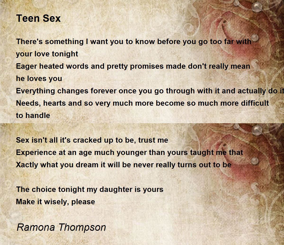 teen love poems for girlfriend
