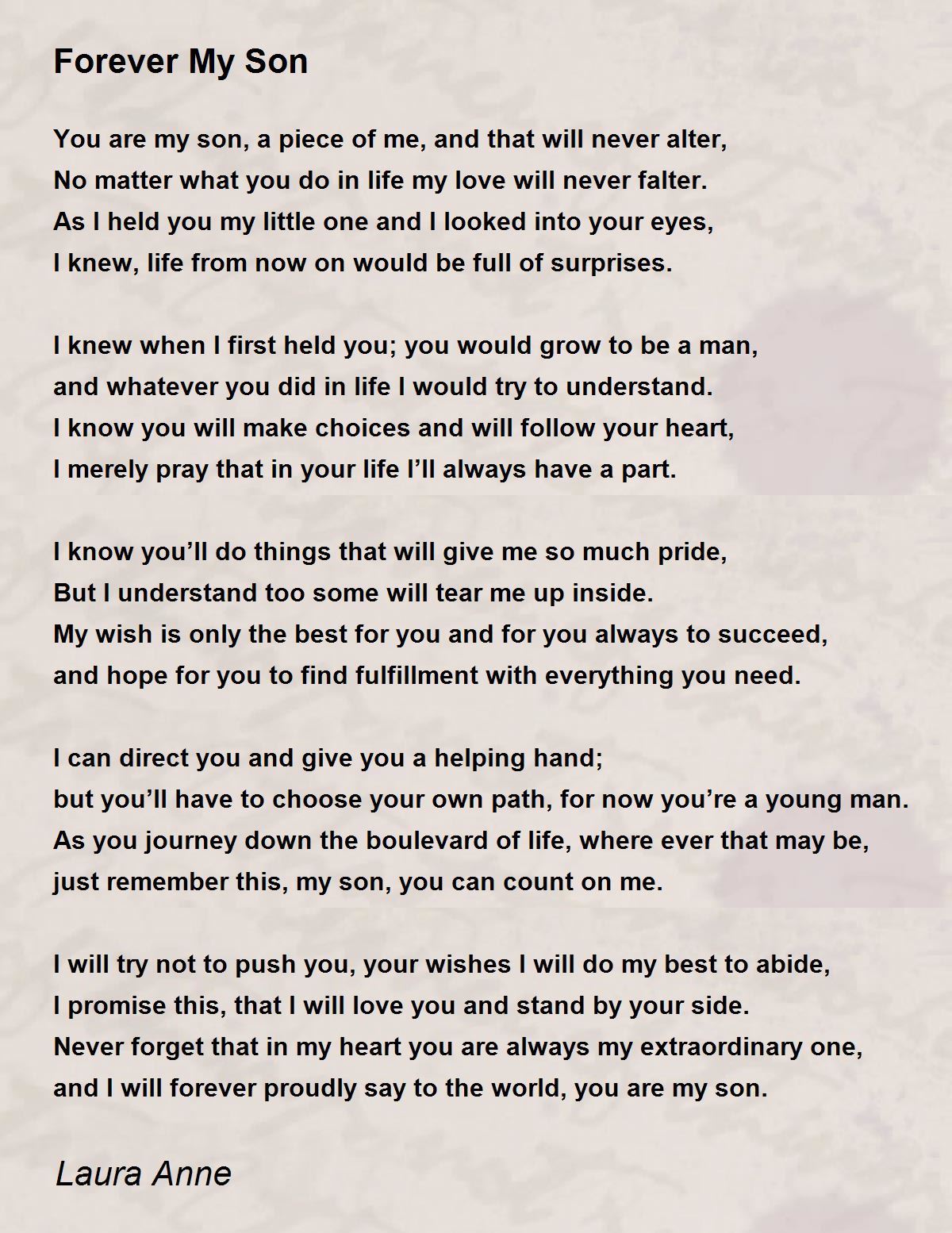 always and forever poems for him