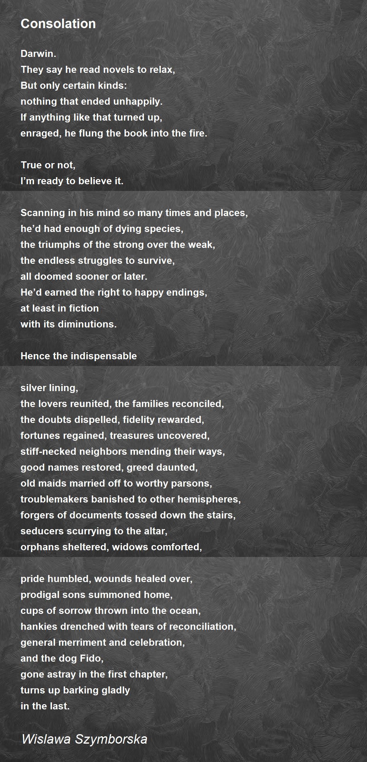 hatred poem by wislawa szymborska