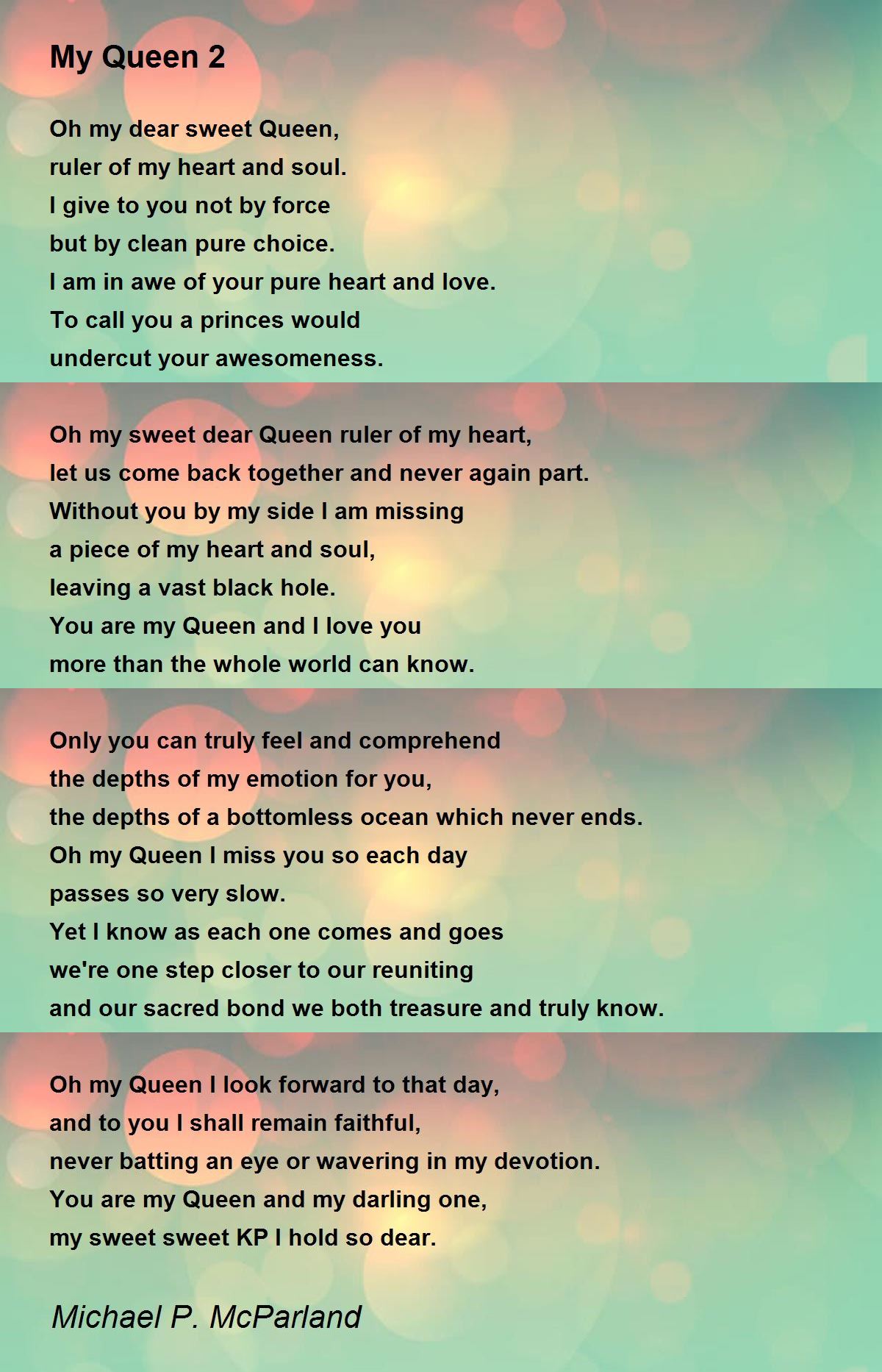 Return, My Queen - Return, My Queen Poem by Zaria Fallenrise