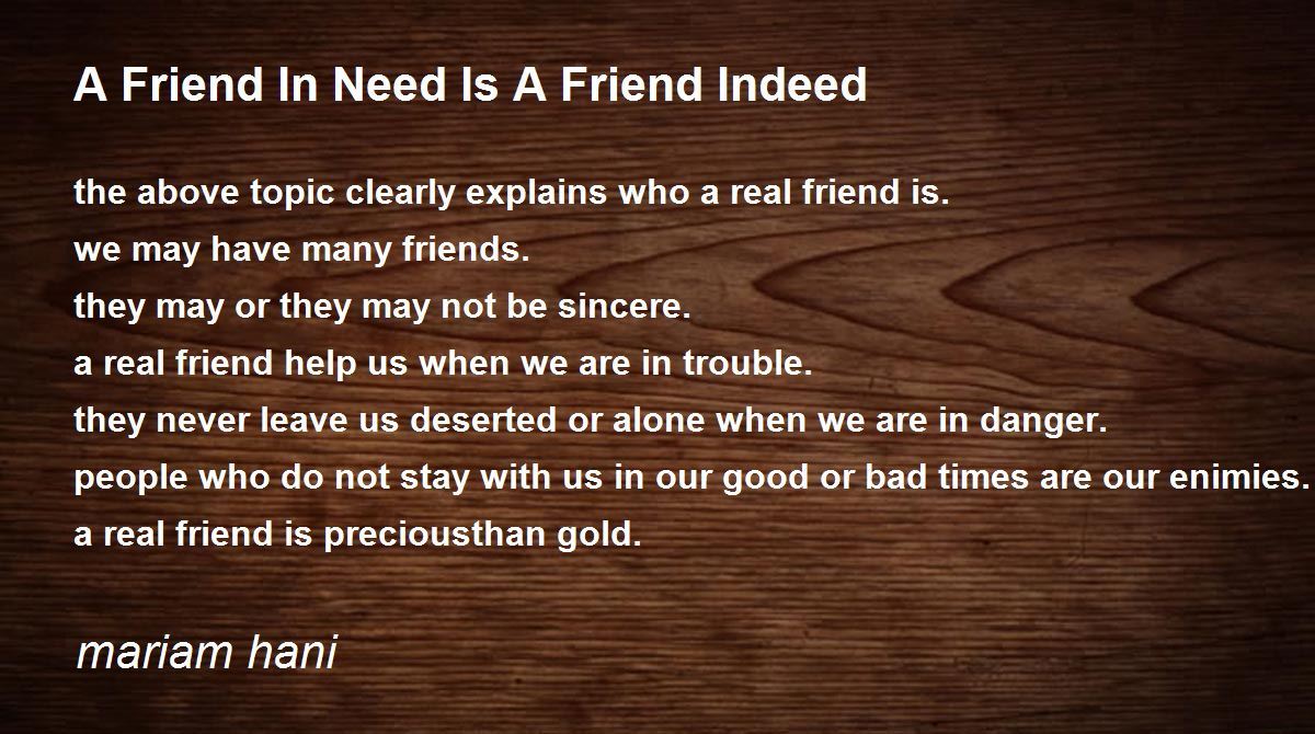 A Friend in Need is a Friend Indeed - Firefly Blog