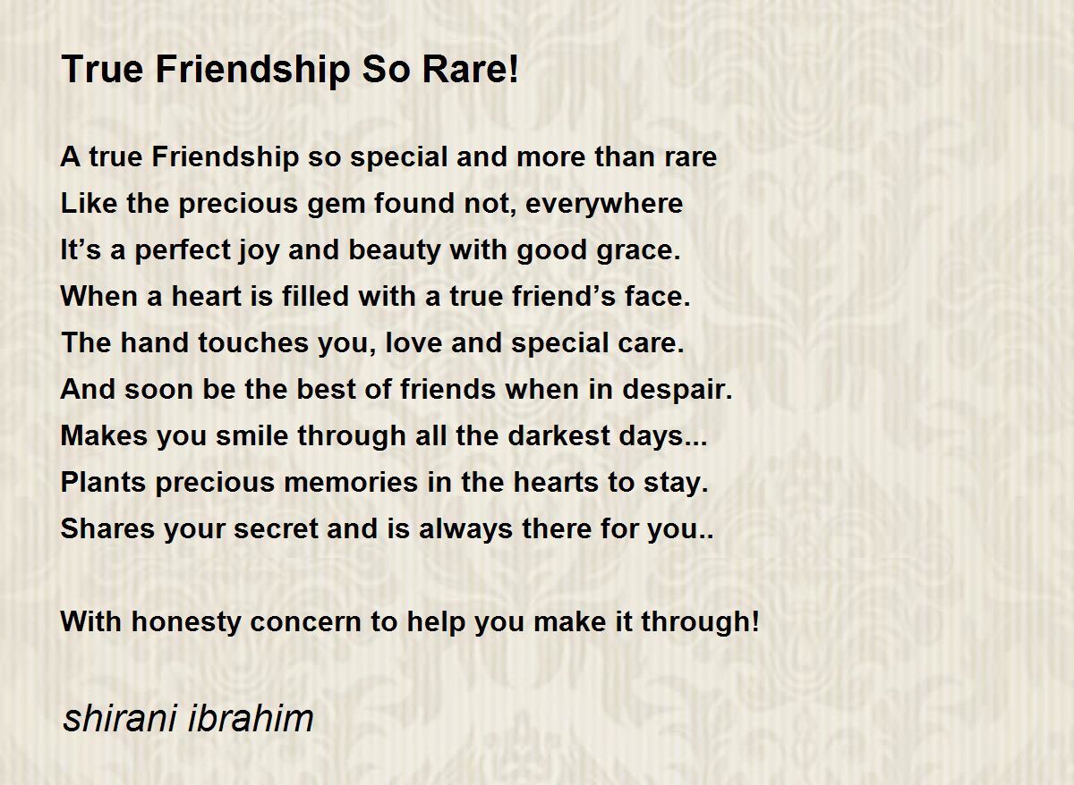 Poems For A Good Friendship Infoupdate
