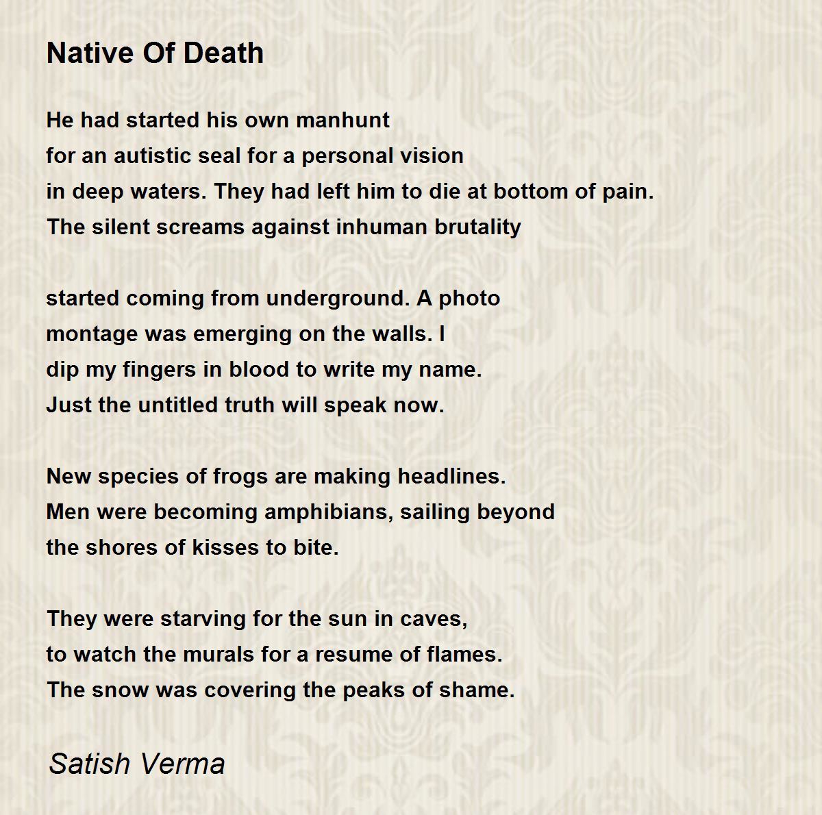 Devoid Of Feverfew - Devoid Of Feverfew Poem by Satish Verma