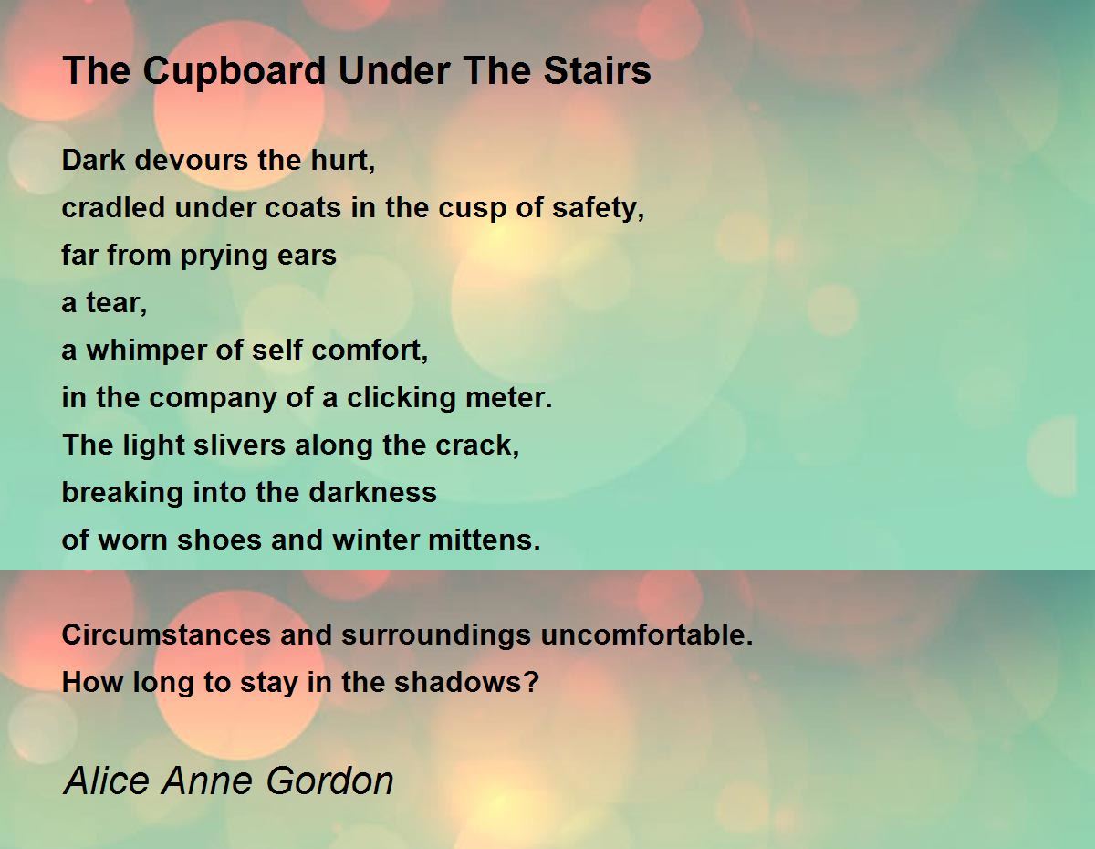 Beneath the Stairs Lyrics 