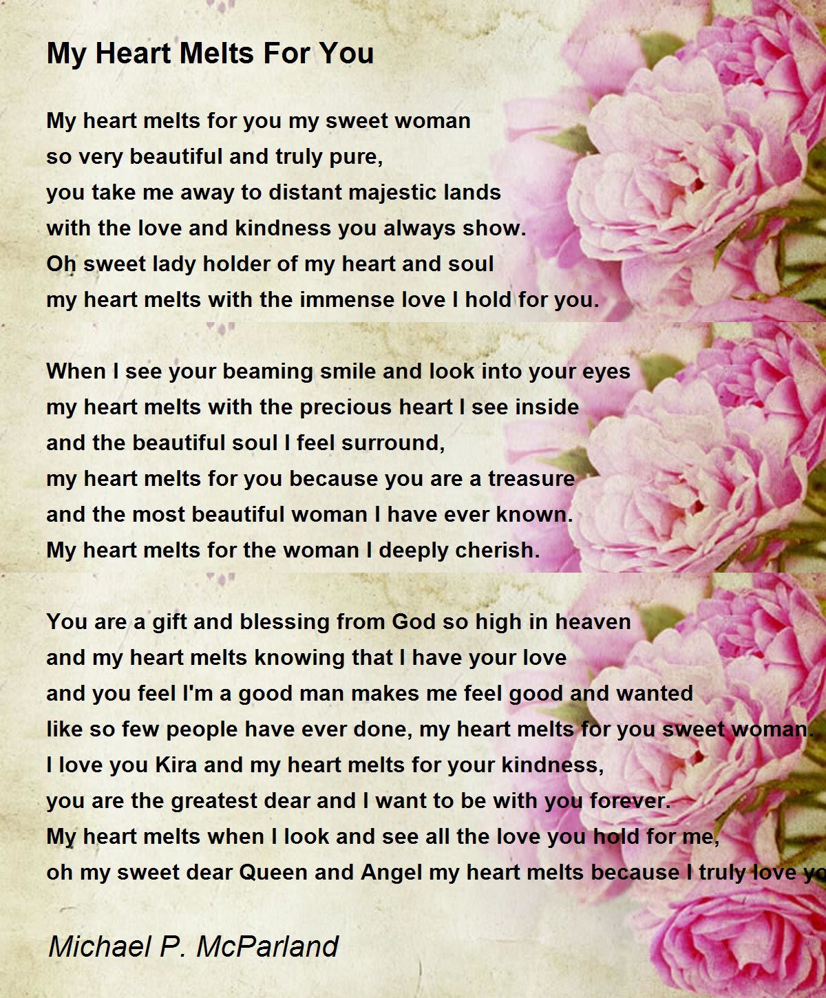 love poems for your girlfriend from the heart
