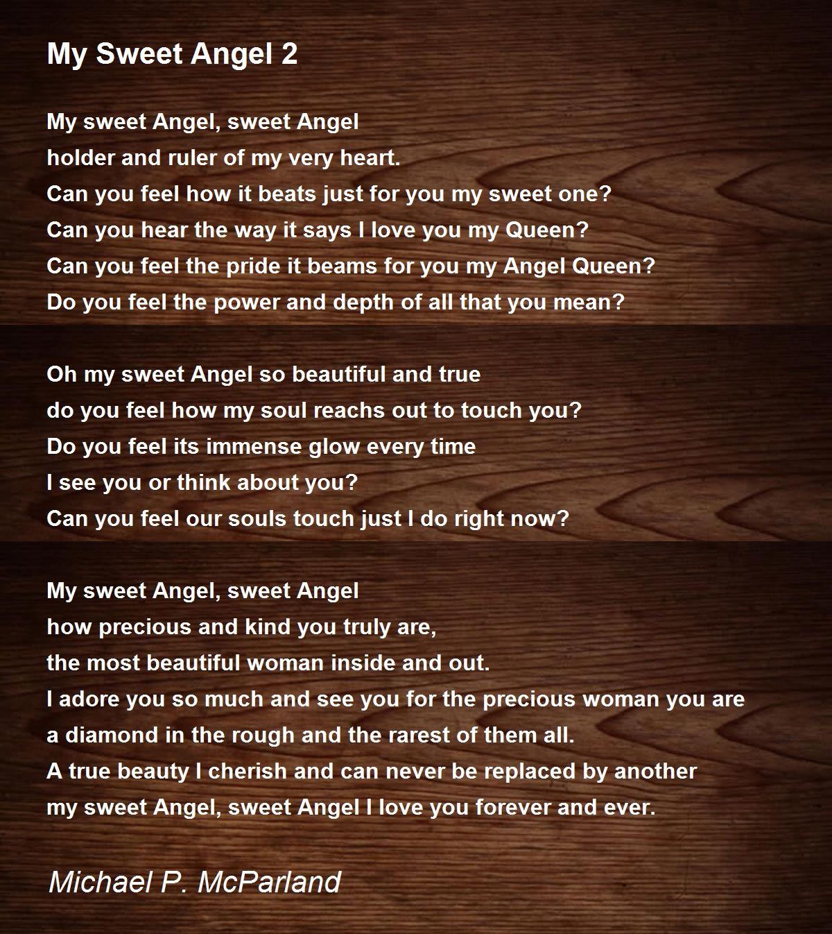 My Angel, My Queen - My Angel, My Queen Poem by Michael P. McParland