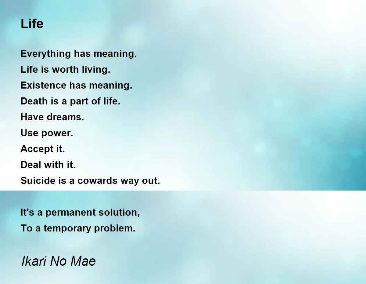 Life Is Like A Game Of Chess - Life Is Like A Game Of Chess Poem by  Ikari No Mae