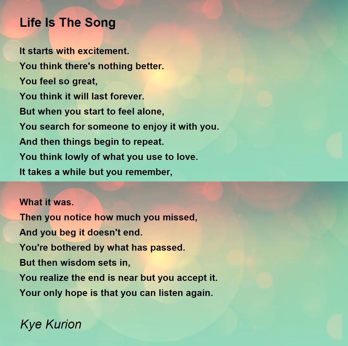 ▷✓ Learn English with the Song Life Is Life