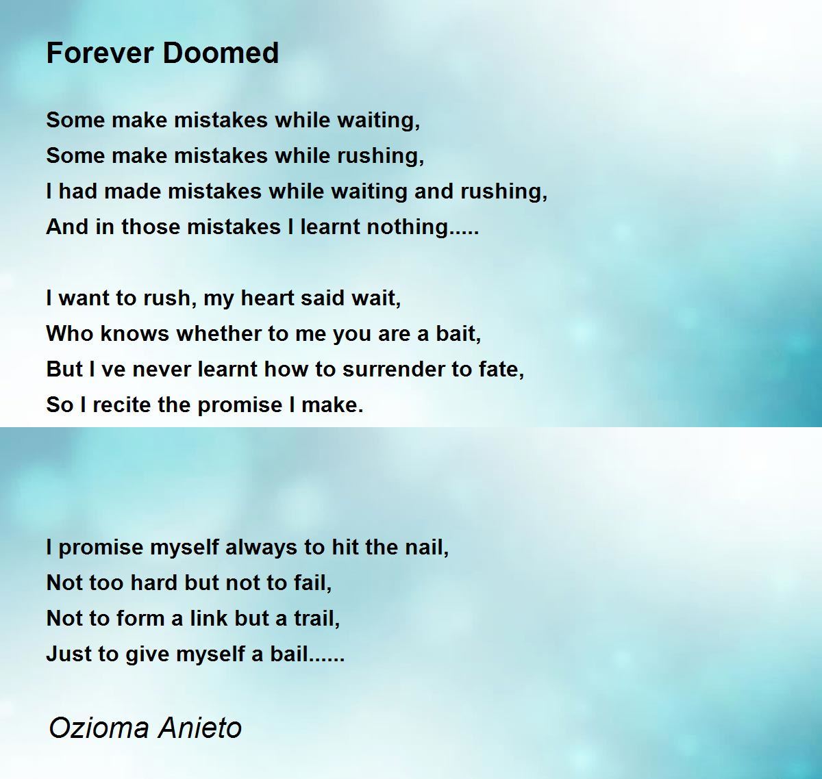 Doomed Forever Forever Doomed