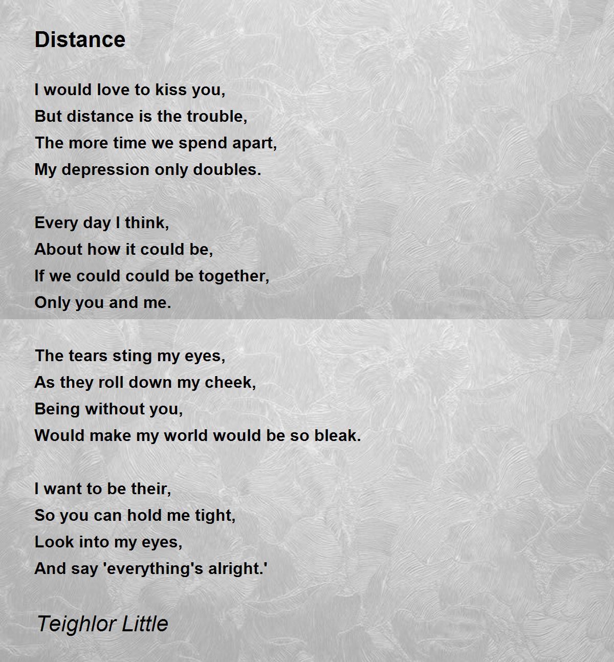 Bachdenkel – The Slightest Distance Lyrics