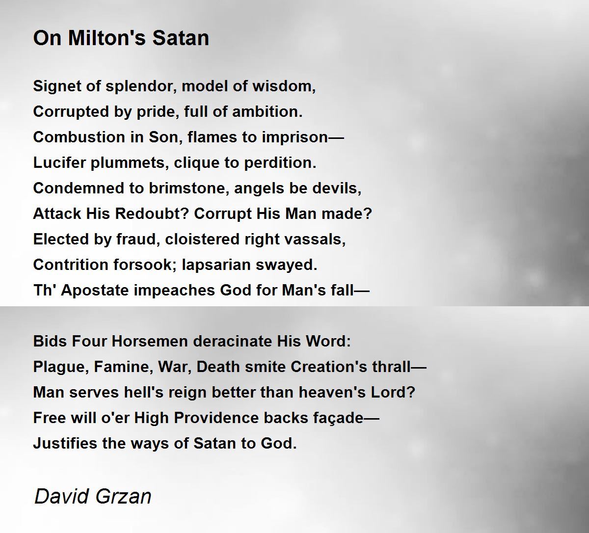 My Kingdom For A Horse!  - My Kingdom For A Horse!  Poem by David Grzan