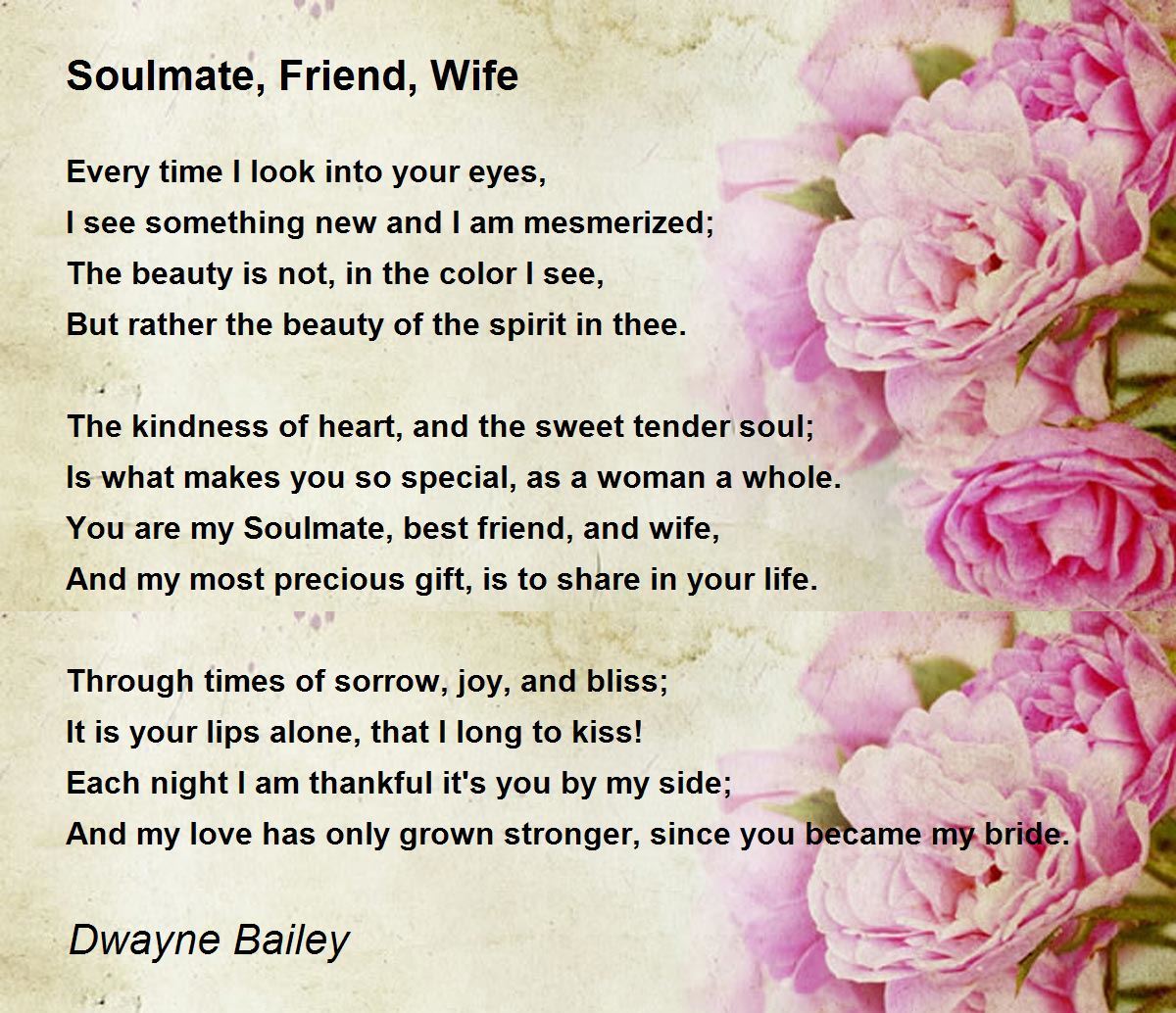 20 Best Soulmate Love Poems For Your Husband