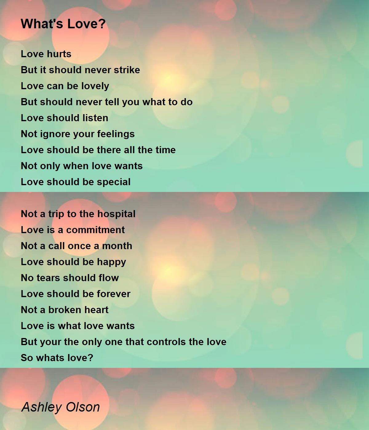 Love Poem 