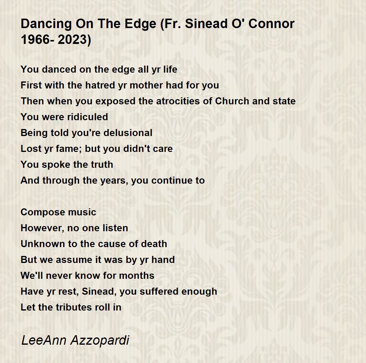 Sinéad O'Connor – Sacrifice Lyrics
