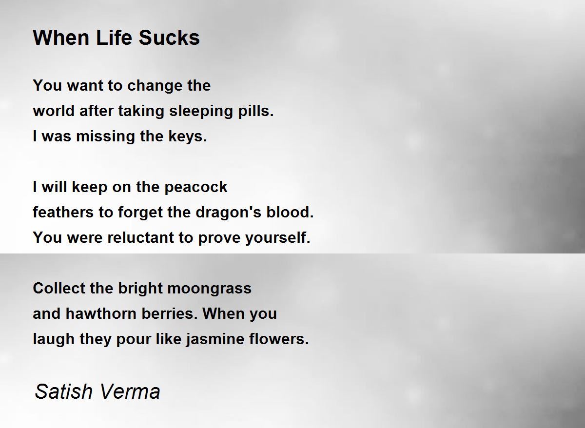 Devoid Of Feverfew - Devoid Of Feverfew Poem by Satish Verma