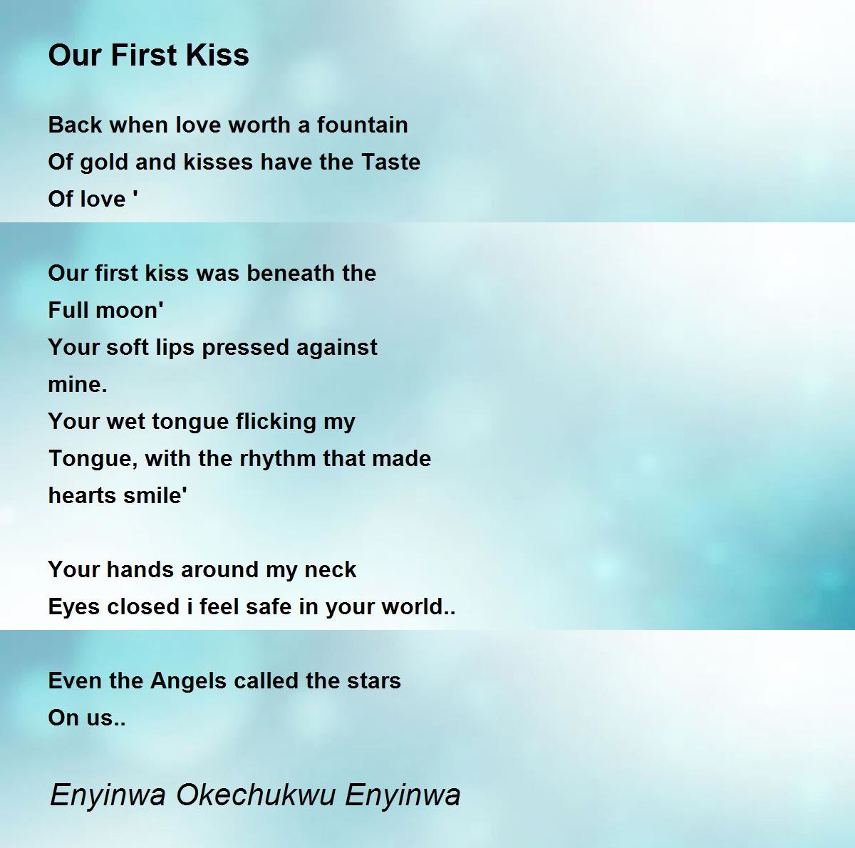 ▷✓ Learn English with the Song My First Kiss