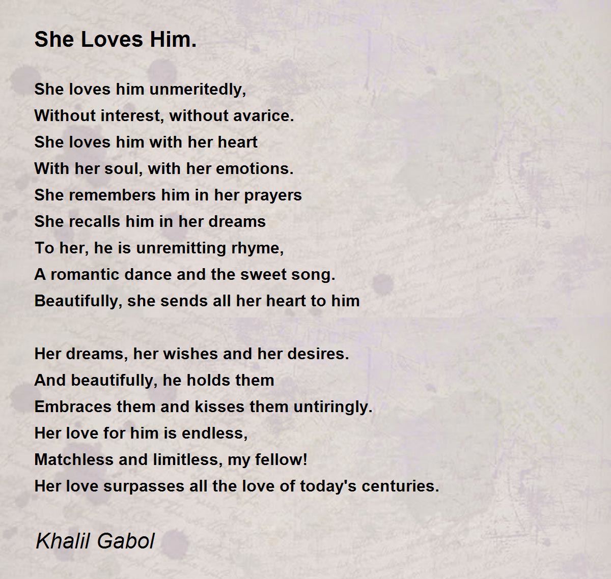 love poems for her that rhyme